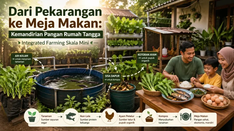 Dari Pekarangan ke Meja Makan: Kemandirian Pangan Rumah Tangga