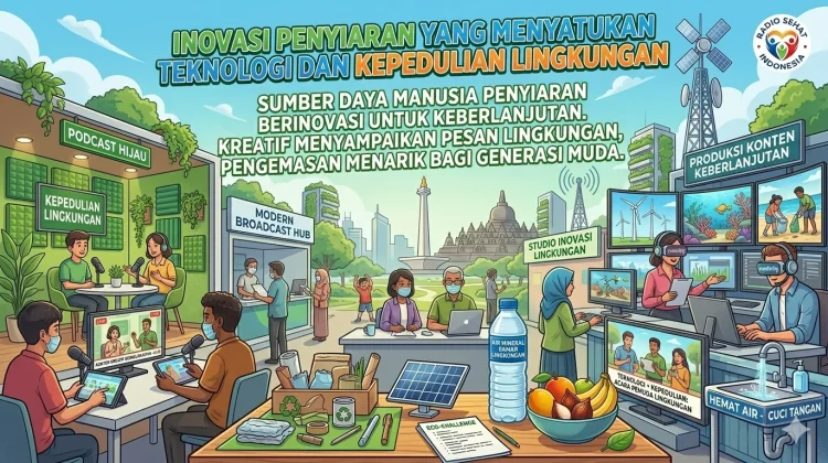 Inovasi Penyiaran yang Menyatukan Teknologi dan Kepedulian Lingkungan