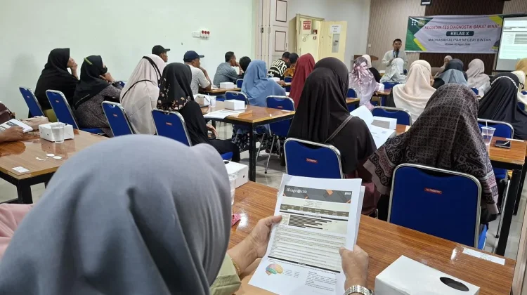 MAN Bintan Petakan Potensi Siswa lewat Tes Diagnostik Bakat dan Minat