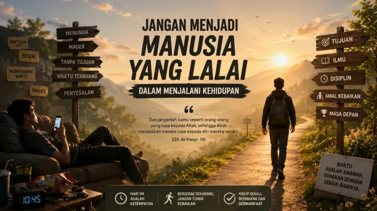 Jangan Menjadi Manusia yang Lalai dalam Menjalani Kehidupan