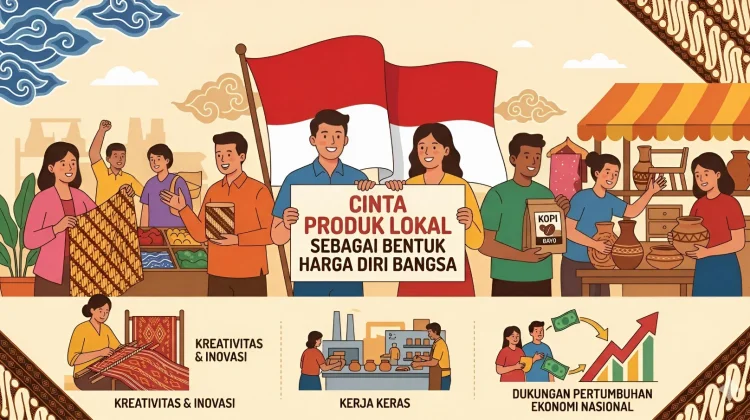 Cinta Produk Lokal sebagai Bentuk Harga Diri Bangsa