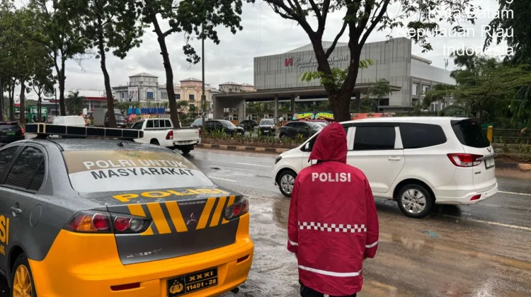 Polresta Barelang Siagakan Personel Antisipasi Dampak Cuaca Ekstrem