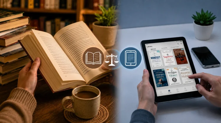 E-book vs Buku Cetak: Mana yang Lebih Bertahan?