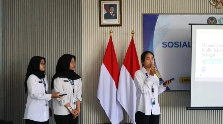 Puluhan Peserta Magang Lapas Narkotika Tanjungpinang Presentasikan Inovasi