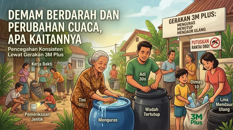 Demam Berdarah dan Perubahan Cuaca, Apa Kaitannya?