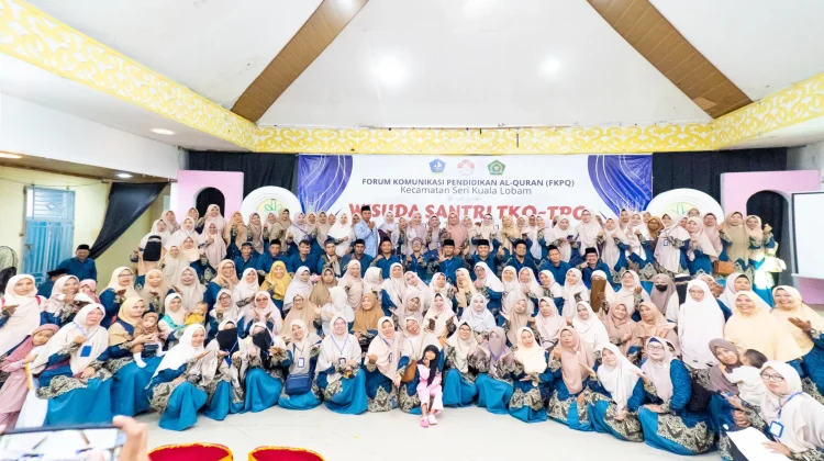 Sebanyak 237 Santri TPQ se-SKL Lulus Munaqosah dan Ikuti Wisuda