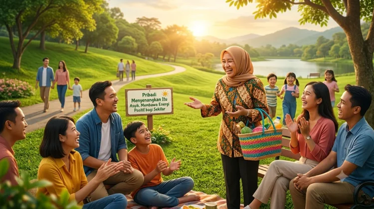 Pribadi Menyenangkan Itu Asyik, Membawa Energi Positif bagi Sekitar