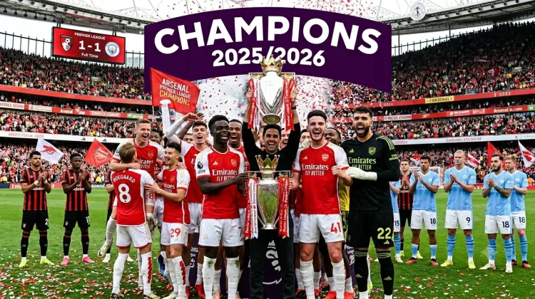 Bournemouth Tahan Imbang City, Arsenal Resmi Akhiri Puasa Panjang tanpa Gelar!