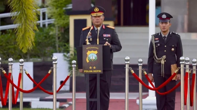 Polda Kepri Gelar Upacara Harkitnas Ke-118