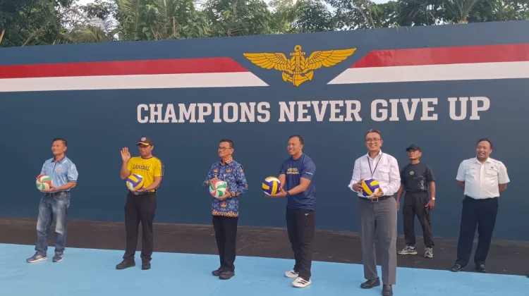 Turnamen Bola Voli Danlanudal Cup 2026 Resmi Dibuka