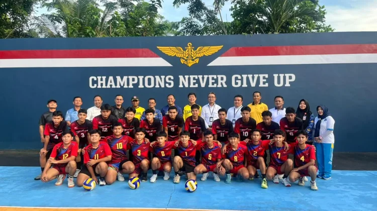 Turnamen Voli Danlanudal Cup 2026 Dukung Generasi Muda Berprestasi