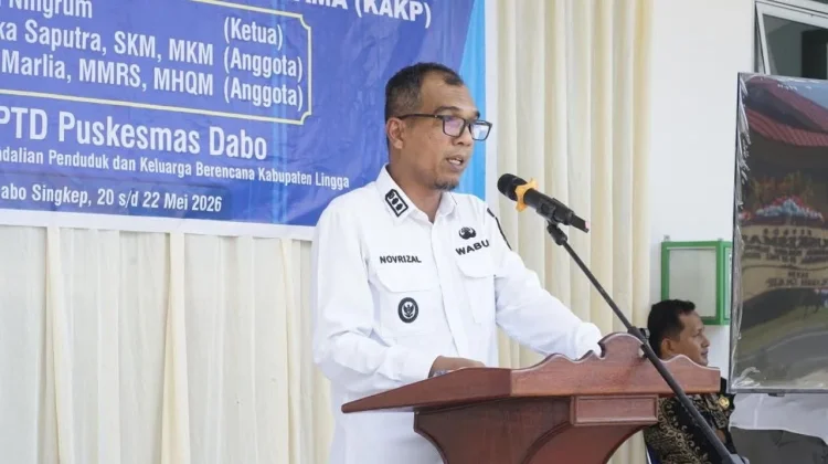 Wabup Lingga Dorong Puskesmas Dabo Tingkatkan Pelayanan Kesehatan