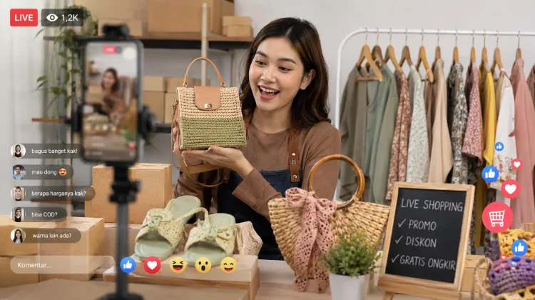 Live Shopping, Peluang UMKM Perluas Pasar Digital