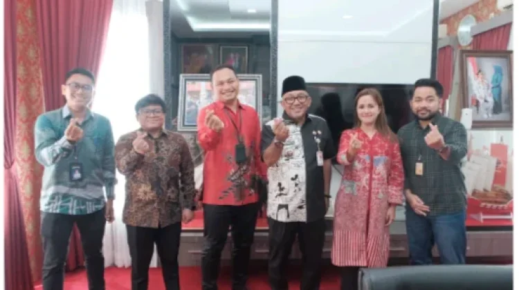 PT TASPEN Cabang Tanjungpinang Audiensi dengan Lis Darmansyah