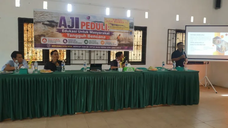AJI dan BPBD Bintan Sosialisasikan Pencegahan Karhutla