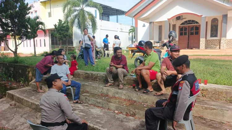 Polsek Bintan Timur Gelar Minggu Kasih di Kijang Kota