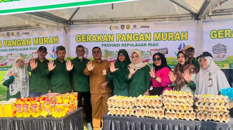 Sambut Iduladha, Pemprov Kepri dan Pemko Tanjungpinang Gelar Gerakan Pangan Murah
