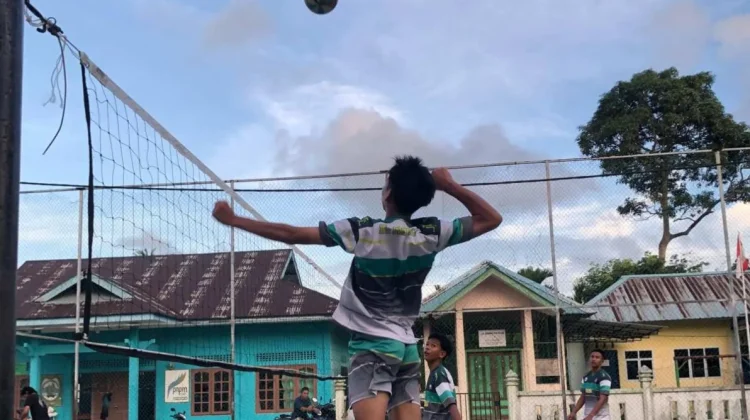 Anak Lingga Siap Adu Skill Voli di Medan