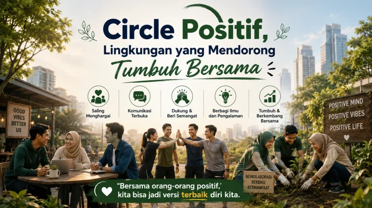 Circle Positif, Lingkungan yang Mendorong Tumbuh Bersama