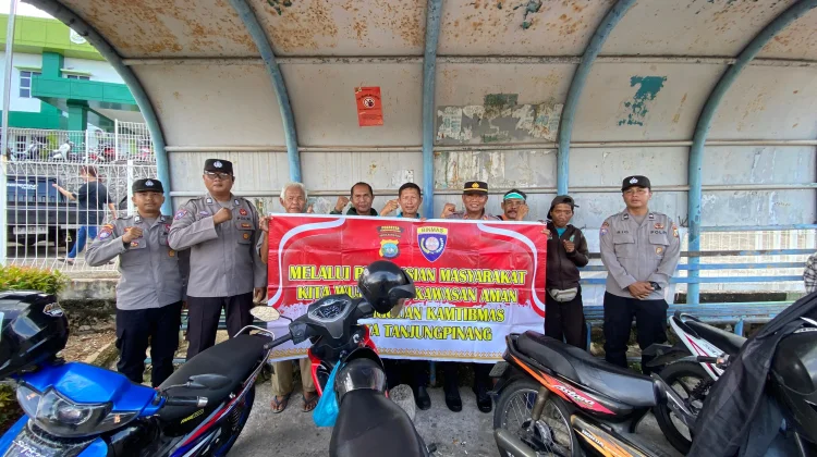 Polresta Tanjungpinang Ajak Ojek Pangkalan Jaga Kamtibmas Bersama