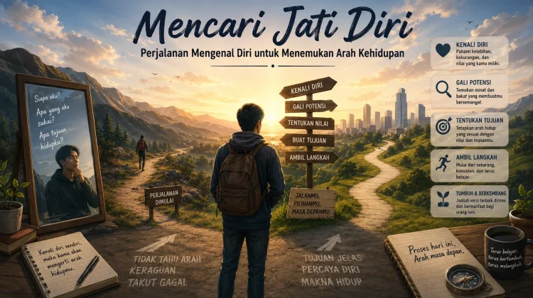 Mencari Jati Diri, Perjalanan Mengenal Diri untuk Menemukan Arah Kehidupan