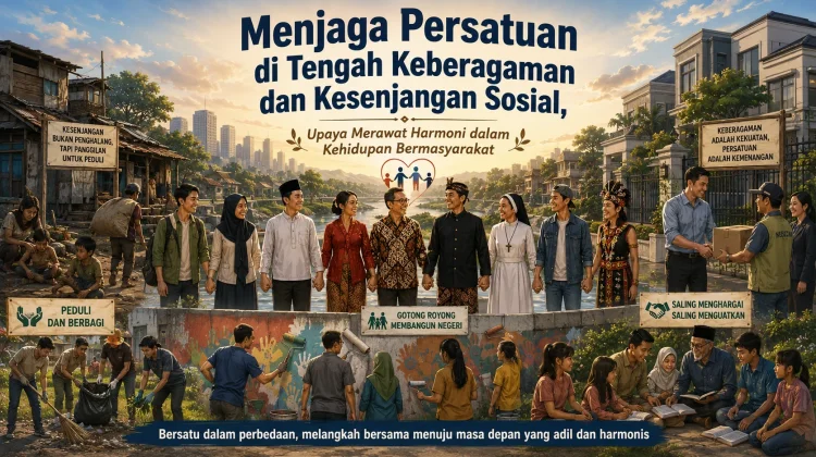Menjaga Persatuan Ditengah Keberagaman dan Kesenjangan Sosial