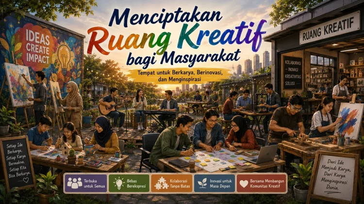 Menciptakan Ruang Kreatif bagi Masyarakat