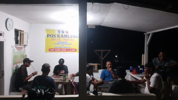 Warga RT 05 RW 03 Sei Lekop Kompak Aktifkan Pos Kamling