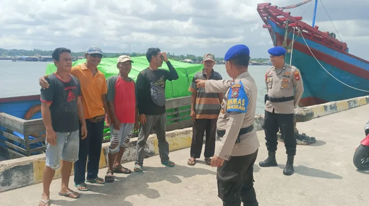 Sat Polairud Tanjungpinang Intensifkan Patroli Hadapi Cuaca Ekstrem Laut
