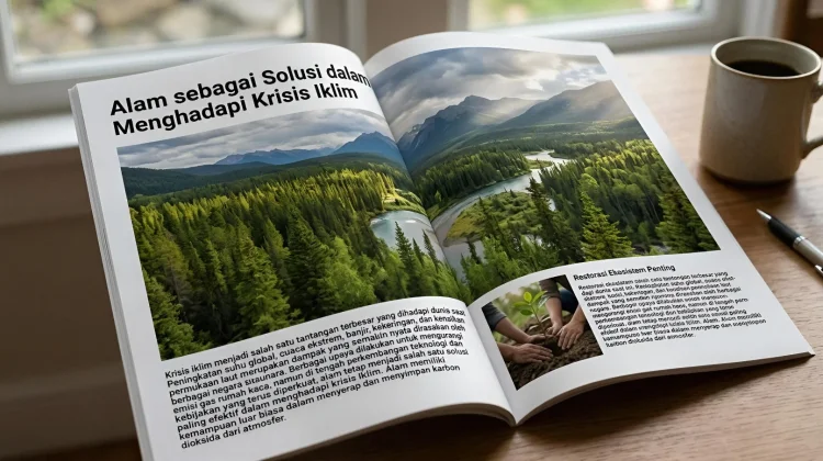 Alam sebagai Solusi dalam Menghadapi Krisis Iklim