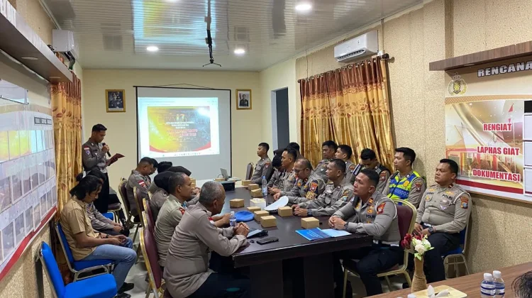 Operasi Patuh Seligi 2026, Polres Bintan Matangkan Persiapan