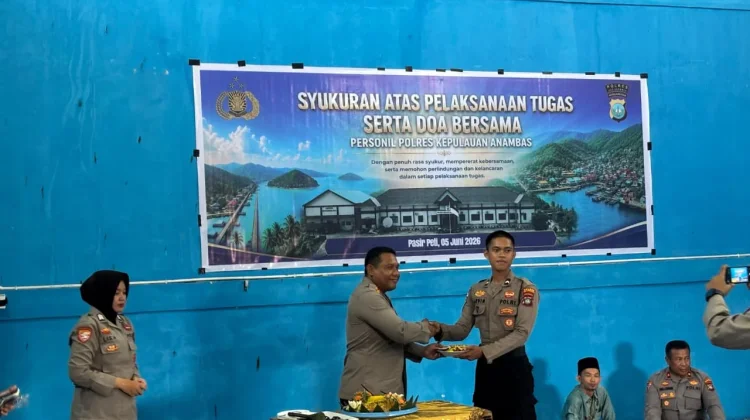 Polres Anambas Perkuat Keimanan Sambut Akhir Tahun Hijriah