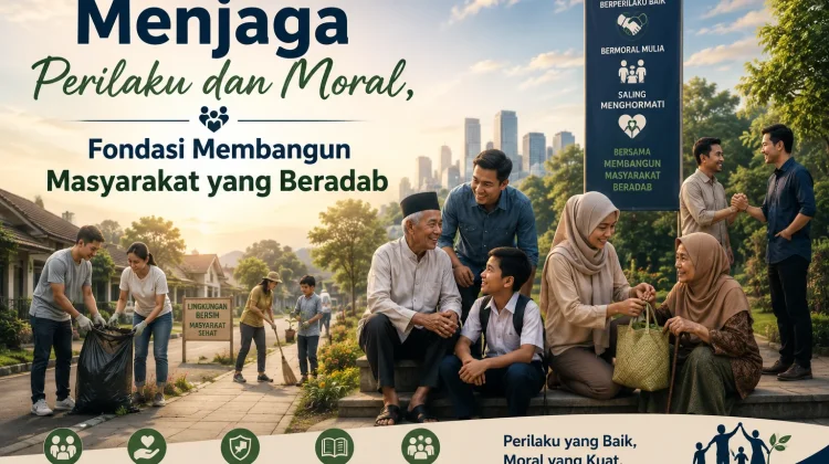 Menjaga Perilaku dan Moral, Fondasi Membangun Masyarakat yang Beradab