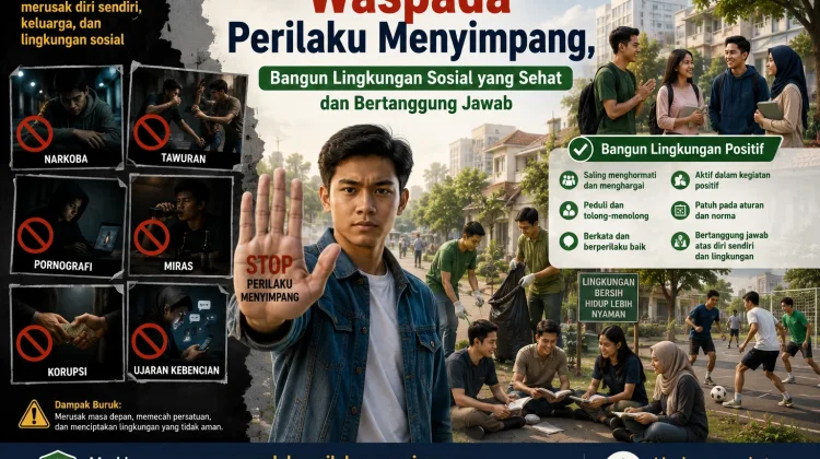 Waspada Perilaku Menyimpang, Bangun Lingkungan Sosial yang Sehat