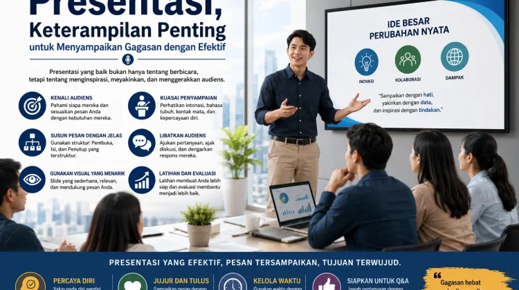 Presentasi, Keterampilan Penting untuk Menyampaikan Gagasan dengan Efektif
