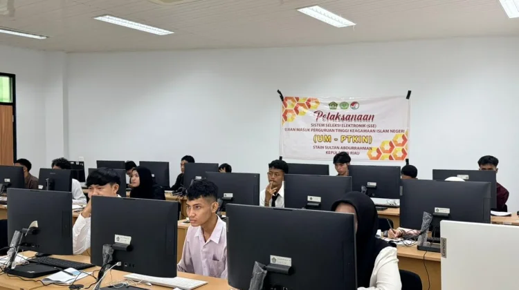 Ratusan Peserta Jalani Ujian Masuk PTKIN di STAIN Kepri