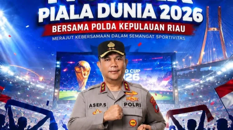 Polda Kepri Siapkan Nobar Meriah Piala Dunia 2026