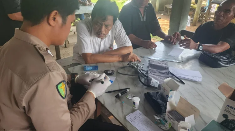 Polresta Tanjungpinang Gelar Bakti Kesehatan Sambut Bhayangkara Ke-80