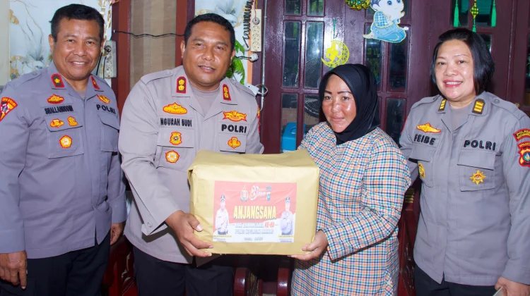 Sambut HUT Bhayangkara ke-80, Polres Kepulauan Anambas Gelar Anjangsana
