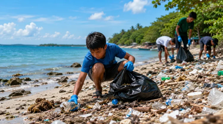 Menumbuhkan Kesadaran Menjaga Kebersihan Laut