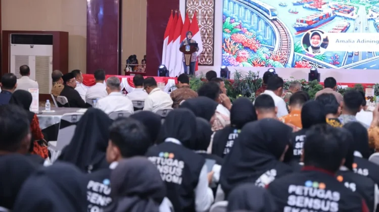 Kepri Jadi Provinsi Kedua Pencanangan Sensus Ekonomi 2026