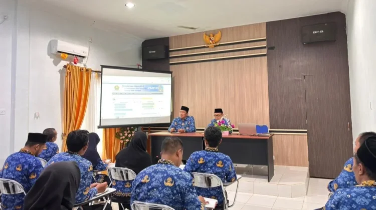 Kemenag Lingga Matangkan Persiapan Raih Predikat WBK