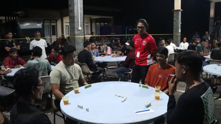 Polres Lingga Gelar Turnamen Domino HUT Bhayangkara ke-80