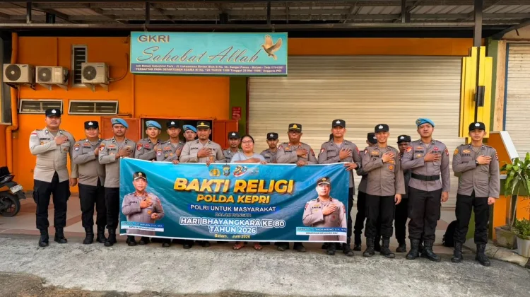 Polda Kepri Perkuat Toleransi lewat Bakti Religi