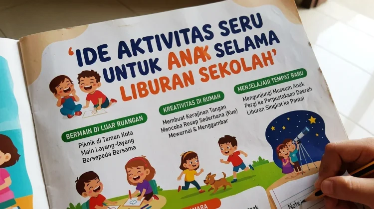 lde Aktivitas Seru untuk Anak Selama Liburan Sekolah
