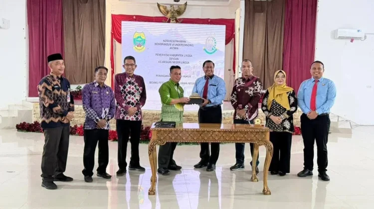 Pemkab Lingga Gandeng Kejari Perkuat Pendampingan Hukum Pemerintahan