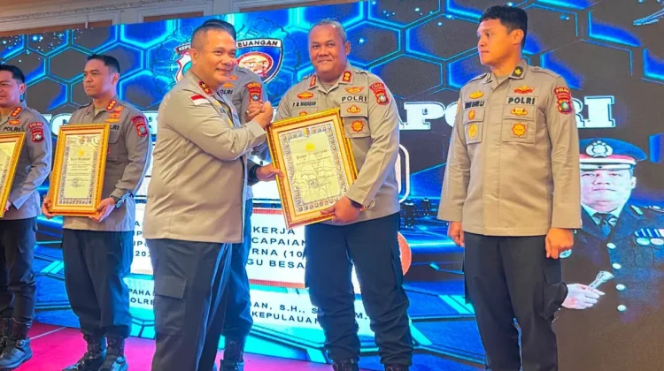 Polres Lingga Raih Dua Penghargaan Kapolri