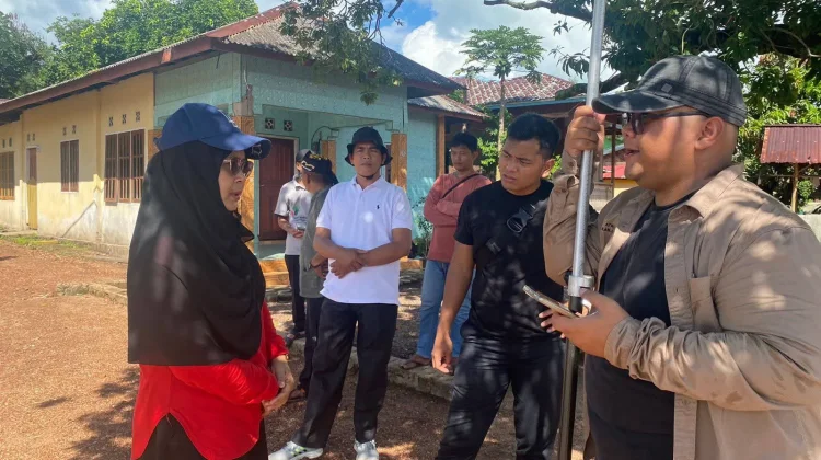 Pengukuran Tanah Wakaf Masjid Al Marhamah Pulau Mepar