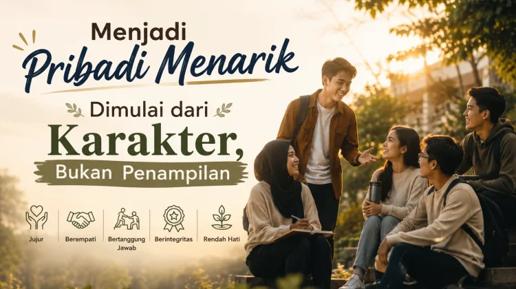 Menjadi Pribadi Menarik Dimulai dari Karakter, Bukan Penampilan