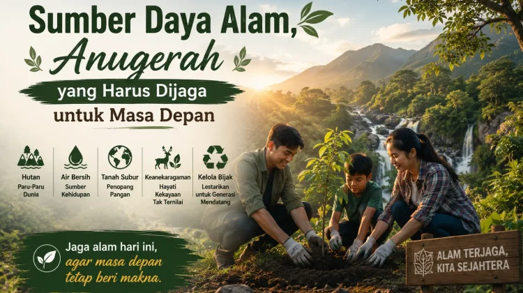 Sumber Daya Alam, Anugerah yang Harus Dijaga untuk Masa Depan